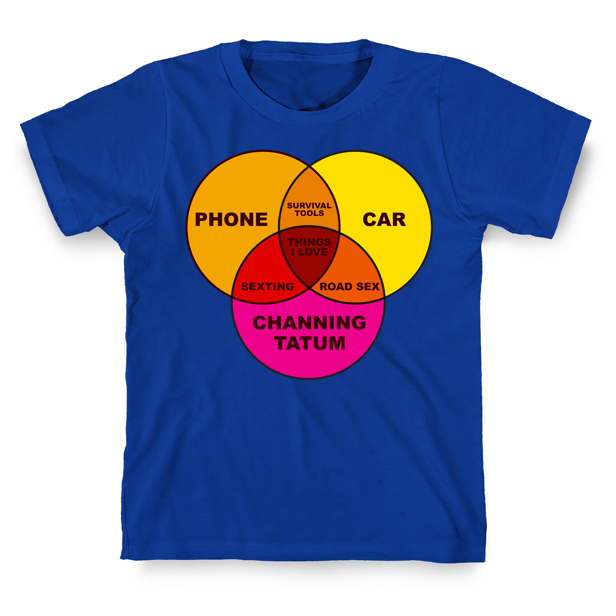Channing Tatum Venn Diagram T-Shirt